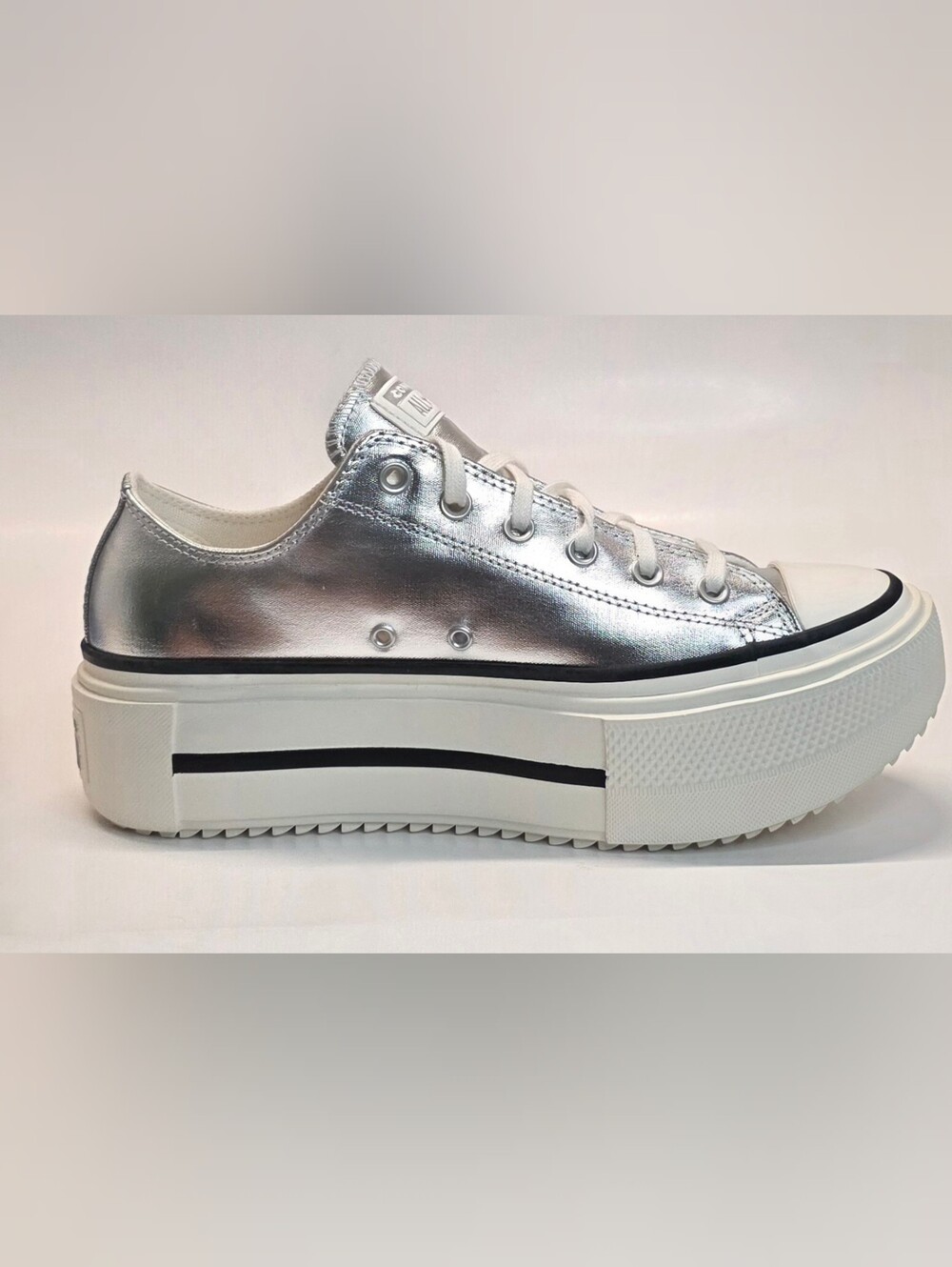 New Converse Chuck Taylor All Star Lift Double Stack Platform Sneakers Men's 10 - Picture 5 of 13